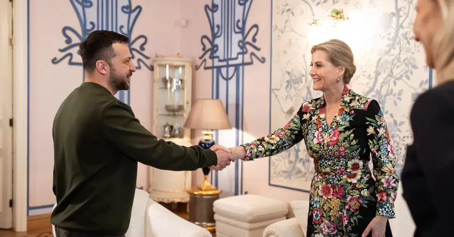 Герцогиня Эдинбургская Софи посетила Киев и встретилась с Еленой Зеленской